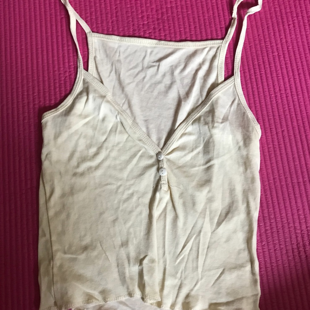Never worn brandy Mel yellow tank